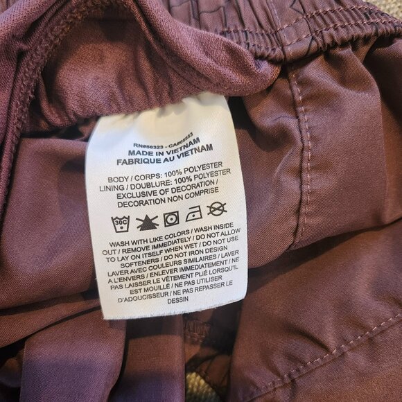 Nike Womens Running Shorts Purple Large - Picture 4 of 4